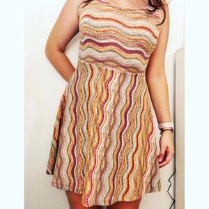 Multi-colored comfy dress